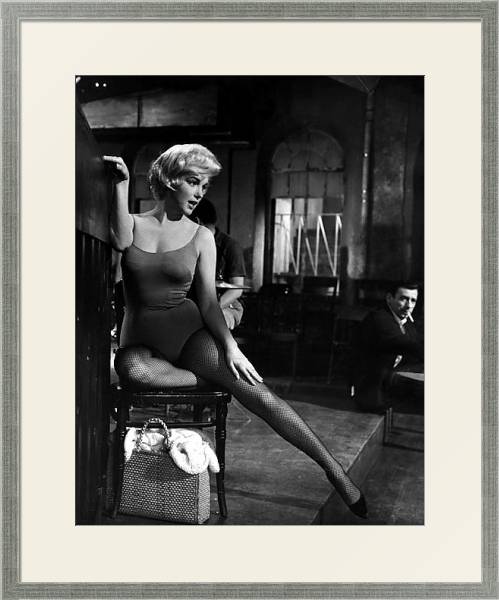 Постер Monroe, Marilyn 144 с типом исполнения Под стеклом в багетной раме 1727.2510