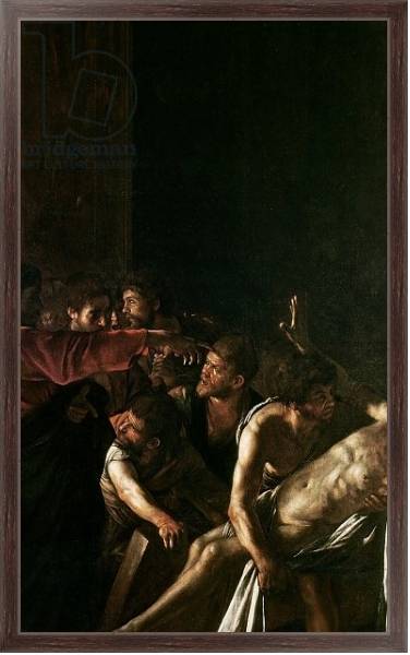 Постер Resurrection of Lazarus 2 с типом исполнения На холсте в раме в багетной раме 221-02