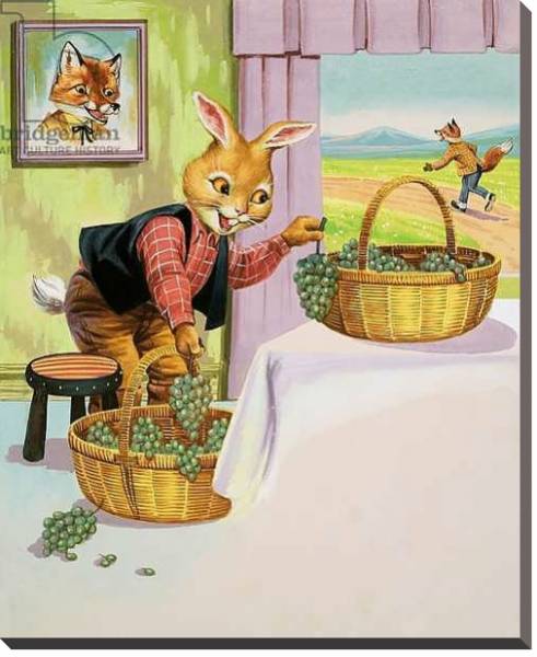 Постер Brer Rabbit 11 с типом исполнения На холсте без рамы