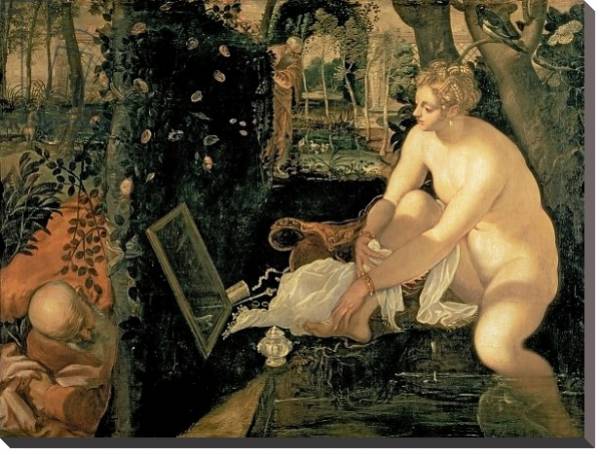 Постер Susanna Bathing, 1555-56 с типом исполнения На холсте без рамы