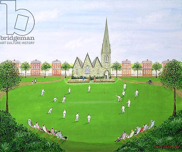 Постер Cricket on Blackheath, 1993 с типом исполнения На холсте без рамы