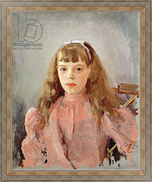 Постер Portrait of Grand Duchess Olga Alexandrovna 1893 с типом исполнения На холсте в раме в багетной раме 484.M48.310