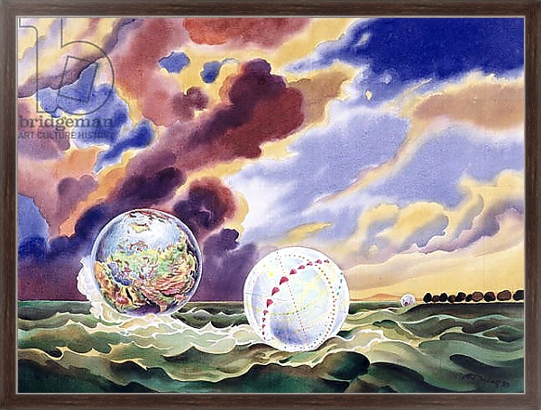 Постер Dream Worlds, 1983 с типом исполнения На холсте в раме в багетной раме 221-02
