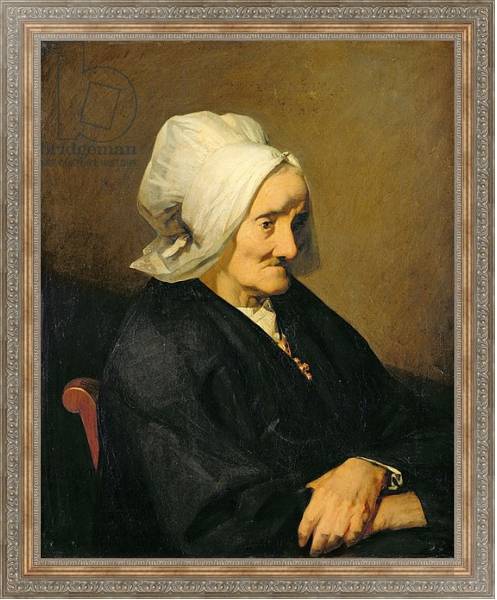 Постер Portrait of the Widow Roumy с типом исполнения На холсте в раме в багетной раме 484.M48.310