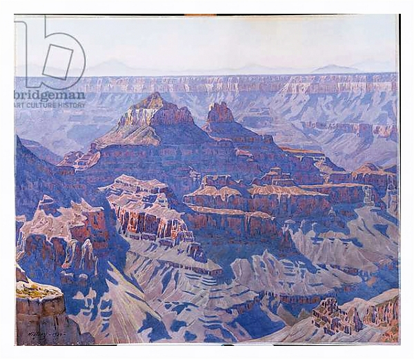 Постер Grand Canyon, 1924 с типом исполнения На холсте в раме в багетной раме 221-03