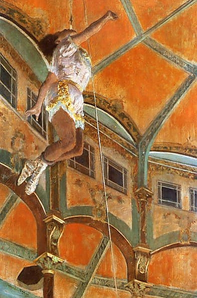Постер Ла Ла в цирке Фернадо с типом исполнения На холсте без рамы