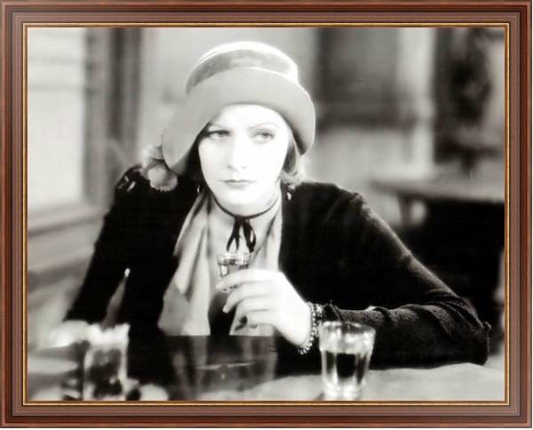 Постер Garbo, Greta (Anna Christie) 2 с типом исполнения На холсте в раме в багетной раме 35-M719P-83