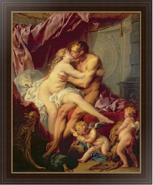 Постер Hercules and Omphale с типом исполнения На холсте в раме в багетной раме 1.023.151