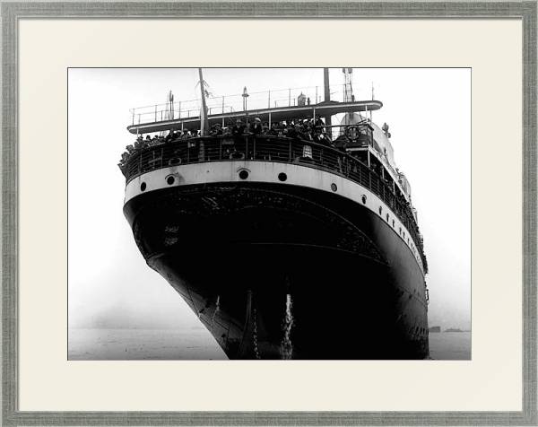 Постер Титаник с типом исполнения Под стеклом в багетной раме 1727.2510