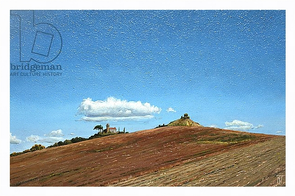 Постер Big Sky, Hill Top, Todi, Umbria, 1998 с типом исполнения На холсте в раме в багетной раме 221-03