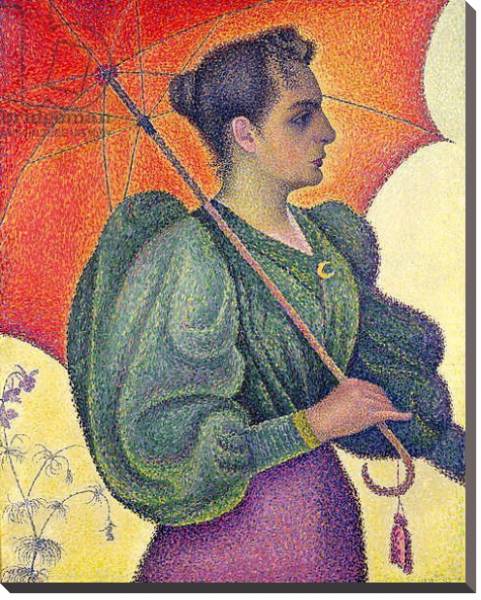 Постер Woman with a Parasol, 1893 с типом исполнения На холсте без рамы