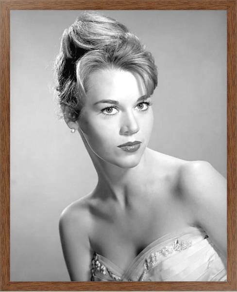 Постер Fonda, Jane 9 с типом исполнения На холсте в раме в багетной раме 1727.4310