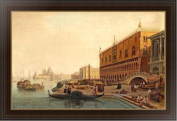 Постер Венеция 2 с типом исполнения На холсте в раме в багетной раме 1.023.151