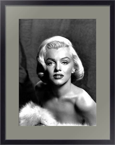 Постер Monroe, Marilyn 77 с типом исполнения Под стеклом в багетной раме 221-01