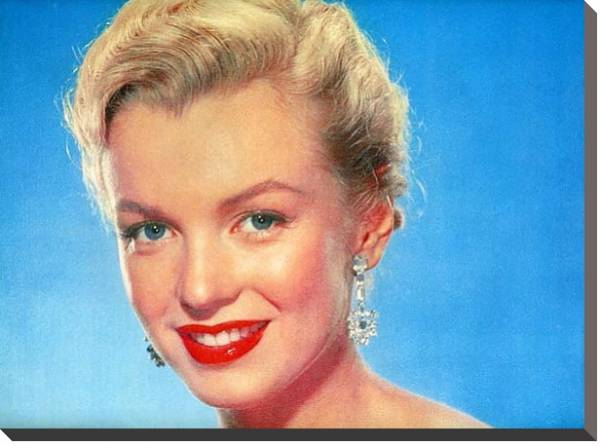 Постер Monroe, Marilyn 53 с типом исполнения На холсте без рамы