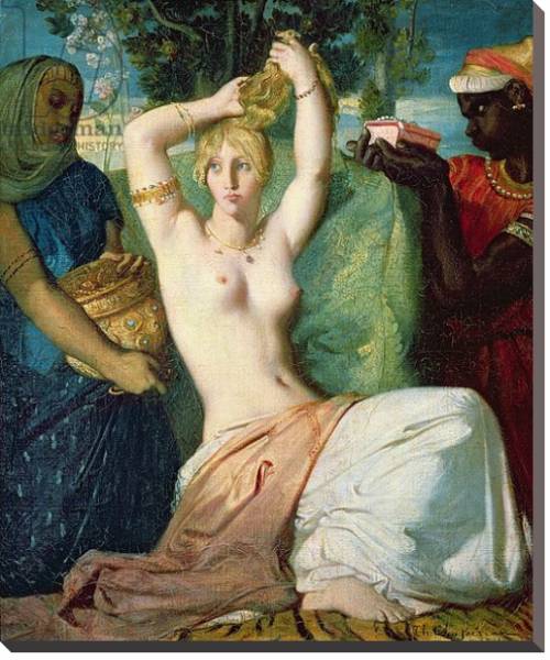 Постер The Toilet of Esther, 1841 с типом исполнения На холсте без рамы