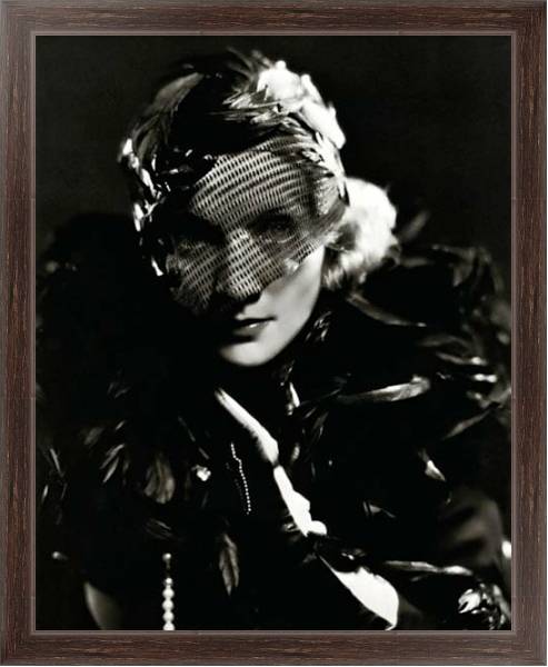 Постер Dietrich, Marlene (Shanghai Express) 7 с типом исполнения На холсте в раме в багетной раме 221-02