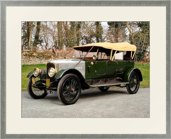Постер Vauxhall D-Type Tourer '1915 с типом исполнения Под стеклом в багетной раме 1727.2510