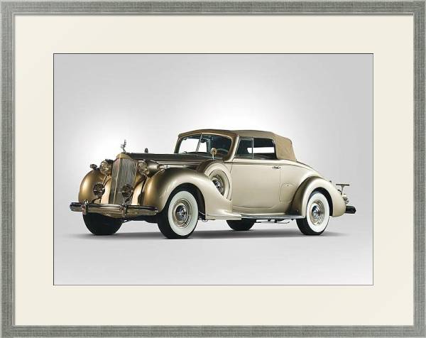 Постер Packard Twelve Coupe Roadster '1938 с типом исполнения Под стеклом в багетной раме 1727.2510