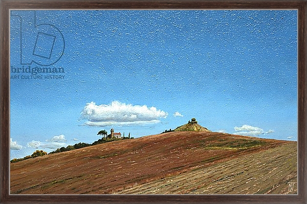 Постер Big Sky, Hill Top, Todi, Umbria, 1998 с типом исполнения На холсте в раме в багетной раме 221-02