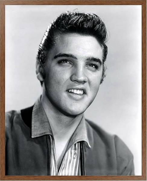 Постер Presley, Elvis 8 с типом исполнения На холсте в раме в багетной раме 1727.4310