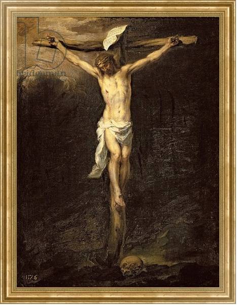 Постер Christ on the Cross, 1672 с типом исполнения На холсте в раме в багетной раме NA033.1.051