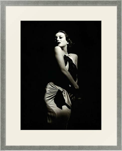 Постер Crawford, Joan (Letty Lynton) с типом исполнения Под стеклом в багетной раме 1727.2510