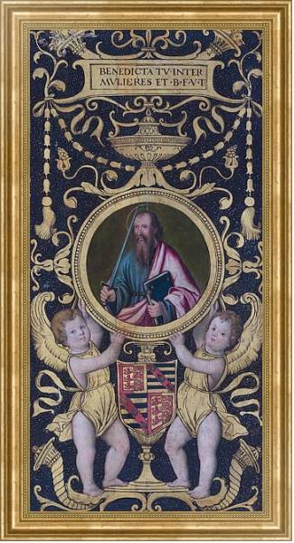 Постер Святой Урсула с типом исполнения На холсте в раме в багетной раме NA033.1.051
