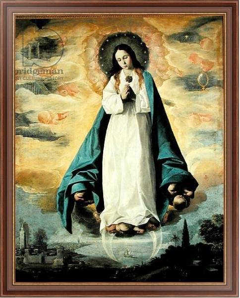 Постер The Immaculate Conception с типом исполнения На холсте в раме в багетной раме 35-M719P-83