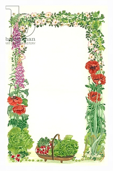 Постер June, 1993 с типом исполнения На холсте в раме в багетной раме 221-03