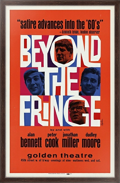 Постер Beyond the fringe с типом исполнения На холсте в раме в багетной раме 221-02
