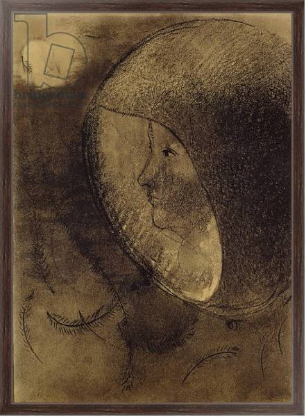 Постер Cellular Face, 1895 с типом исполнения На холсте в раме в багетной раме 221-02
