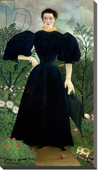 Постер Portrait of a Woman, c.1895-97 с типом исполнения На холсте без рамы