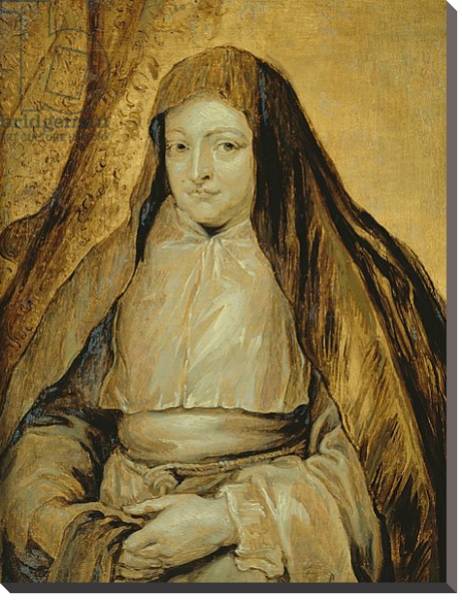 Постер Portrait of Infanta Isabella Clara Eugenia of Spain, c.1627-32 с типом исполнения На холсте без рамы