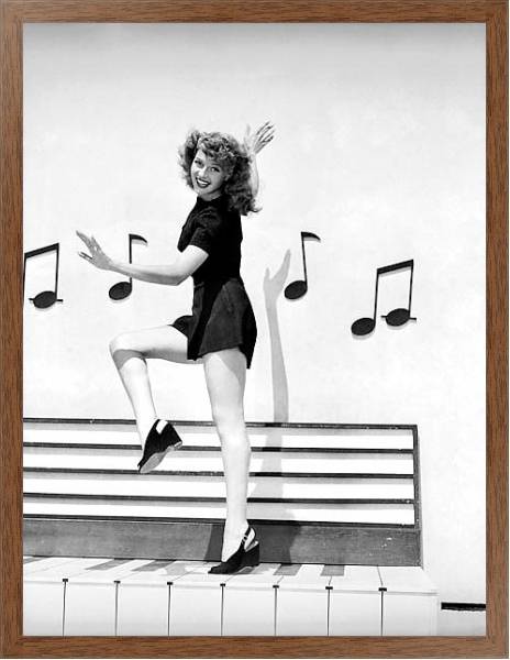 Постер Hayworth, Rita (Cover Girl) 3 с типом исполнения На холсте в раме в багетной раме 1727.4310