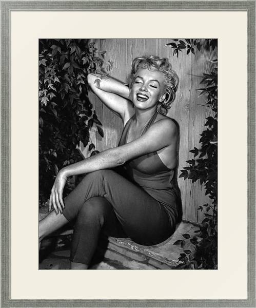 Постер Monroe, Marilyn 129 с типом исполнения Под стеклом в багетной раме 1727.2510
