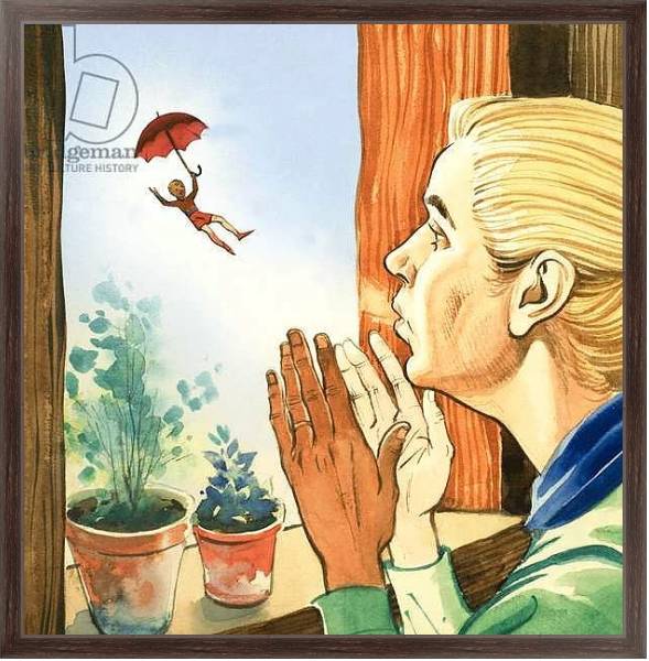 Постер The Story of Tom Thumb 10 с типом исполнения На холсте в раме в багетной раме 221-02