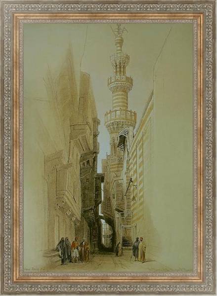 Постер Mosque El Rhamree с типом исполнения На холсте в раме в багетной раме 484.M48.310