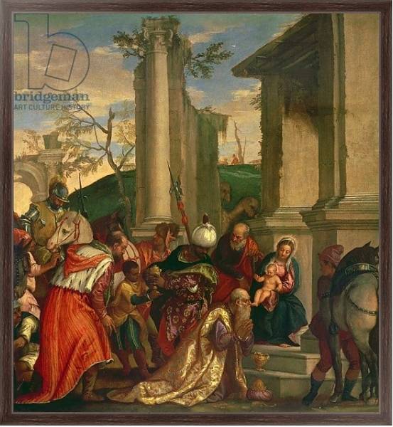 Постер Adoration of the Kings 2 с типом исполнения На холсте в раме в багетной раме 221-02