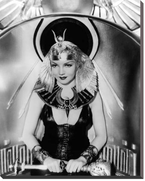 Постер Colbert, Claudette (Cleopatra) 9 с типом исполнения На холсте без рамы