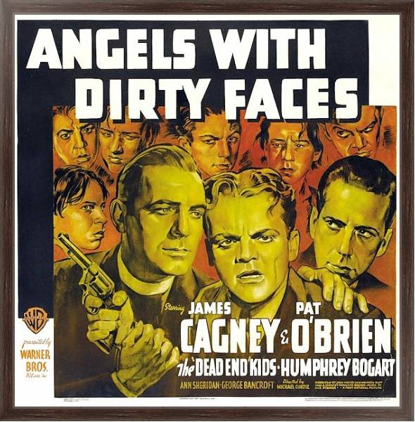 Постер Poster - Angels With Dirty Faces 4 с типом исполнения На холсте в раме в багетной раме 221-02