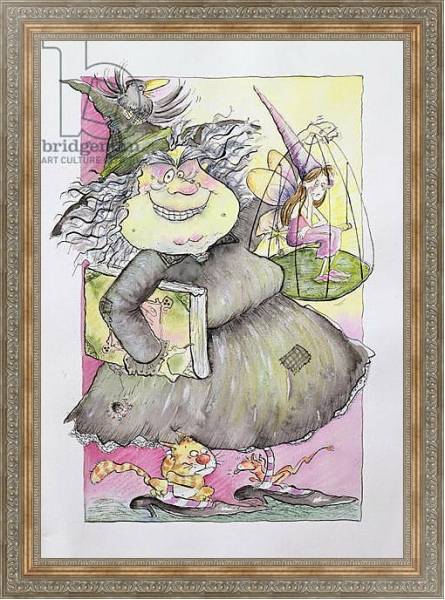 Постер Wicked Witch, 1998 с типом исполнения На холсте в раме в багетной раме 484.M48.310