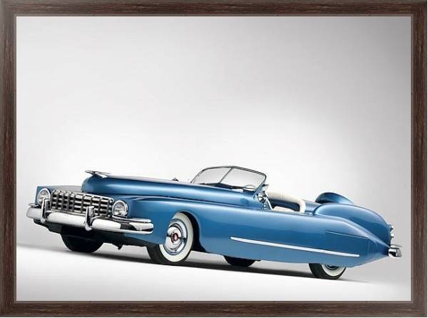 Постер Mercury Bob Hope Special Concept Car '1950 с типом исполнения На холсте в раме в багетной раме 221-02