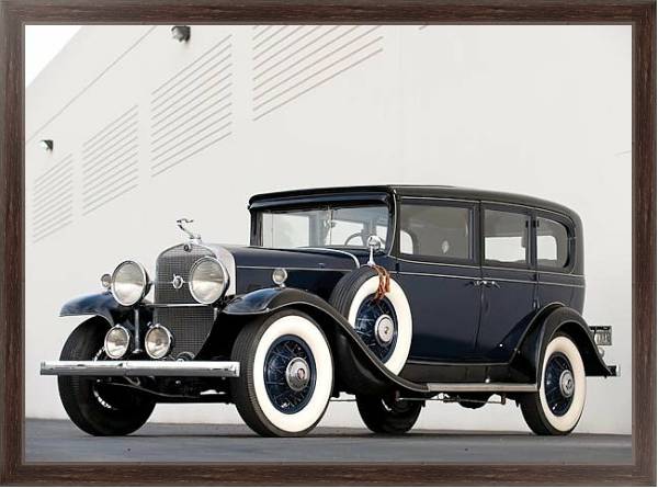 Постер Cadillac V8 355-A Town Sedan '1931 с типом исполнения На холсте в раме в багетной раме 221-02