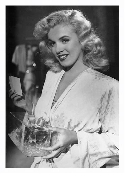 Постер Monroe, Marilyn (Ladies Of The Chorus) 4 с типом исполнения На холсте в раме в багетной раме 221-03