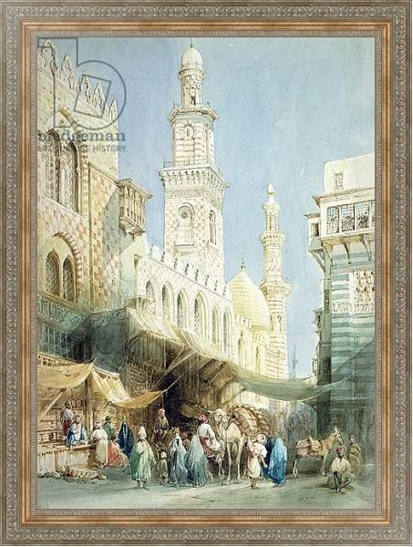 Постер The Sharia El Gohargiyeh, Cairo с типом исполнения На холсте в раме в багетной раме 484.M48.310