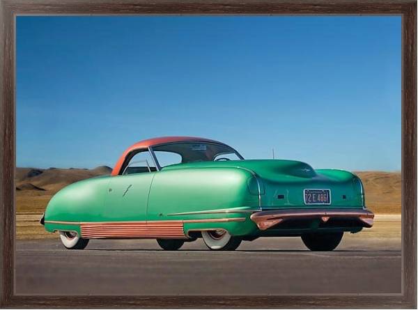 Постер Chrysler Thunderbolt Concept Car '1940 с типом исполнения На холсте в раме в багетной раме 221-02