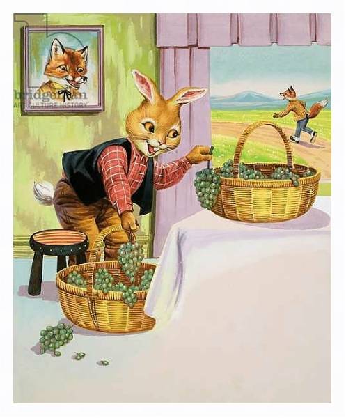 Постер Brer Rabbit 11 с типом исполнения На холсте в раме в багетной раме 221-03