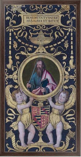 Постер Святой Урсула с типом исполнения На холсте в раме в багетной раме 221-02