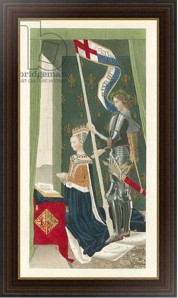 Постер Queen Margaret of Scotland, c 1483 с типом исполнения На холсте в раме в багетной раме 1.023.151